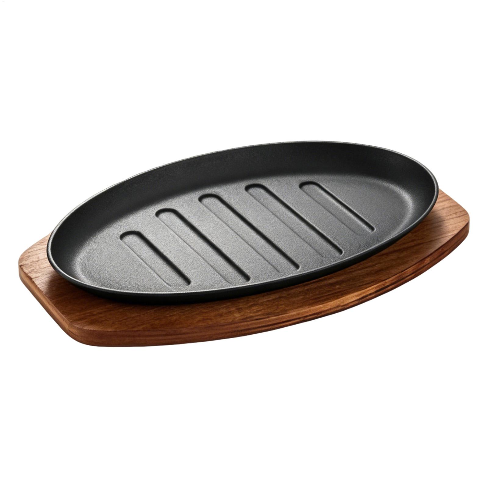 Cast Iron Oval  Shape Restaura - Teppanyaki Grill Table recension och pris