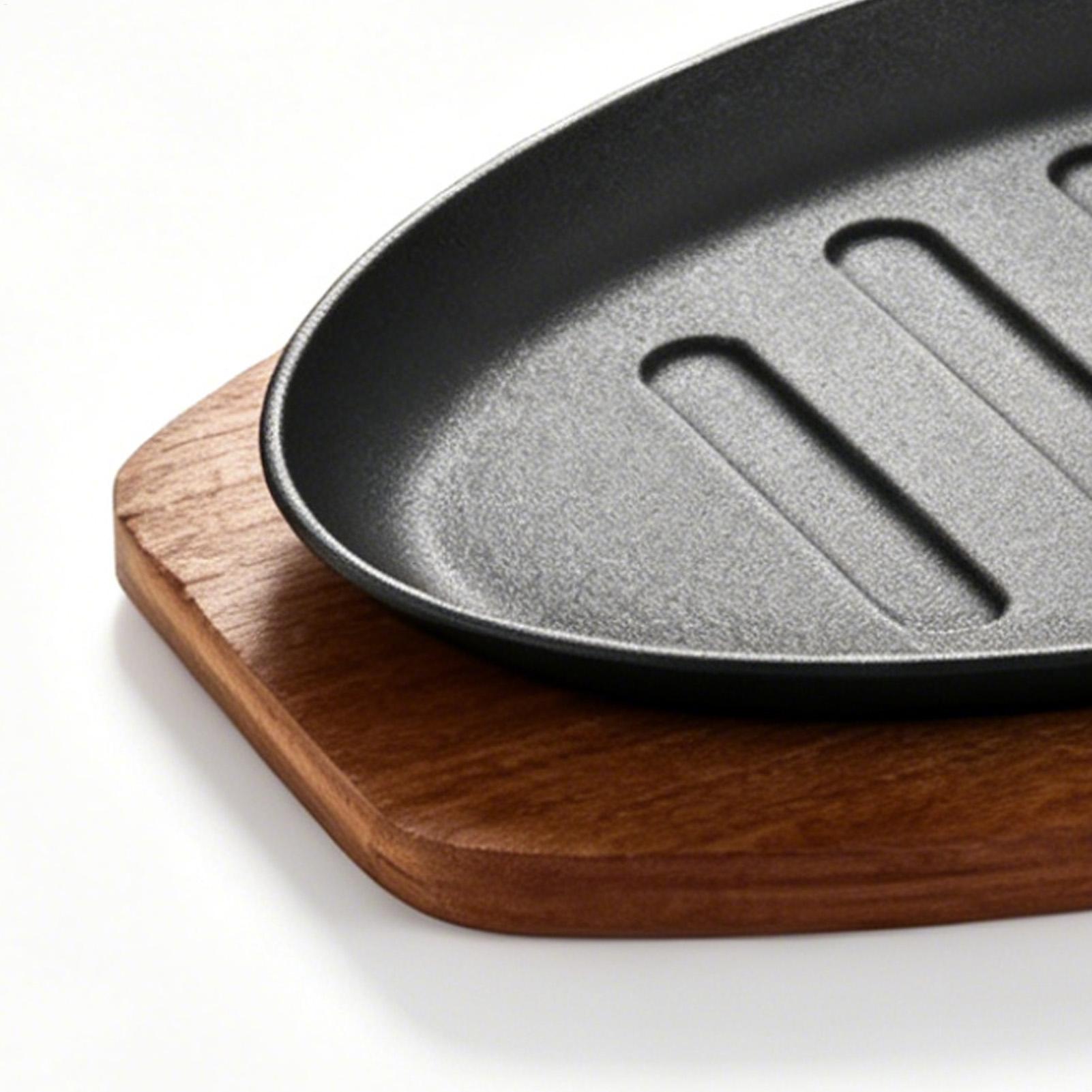 Cast Iron Oval  Shape Restaura - Teppanyaki Grill Table recension och pris