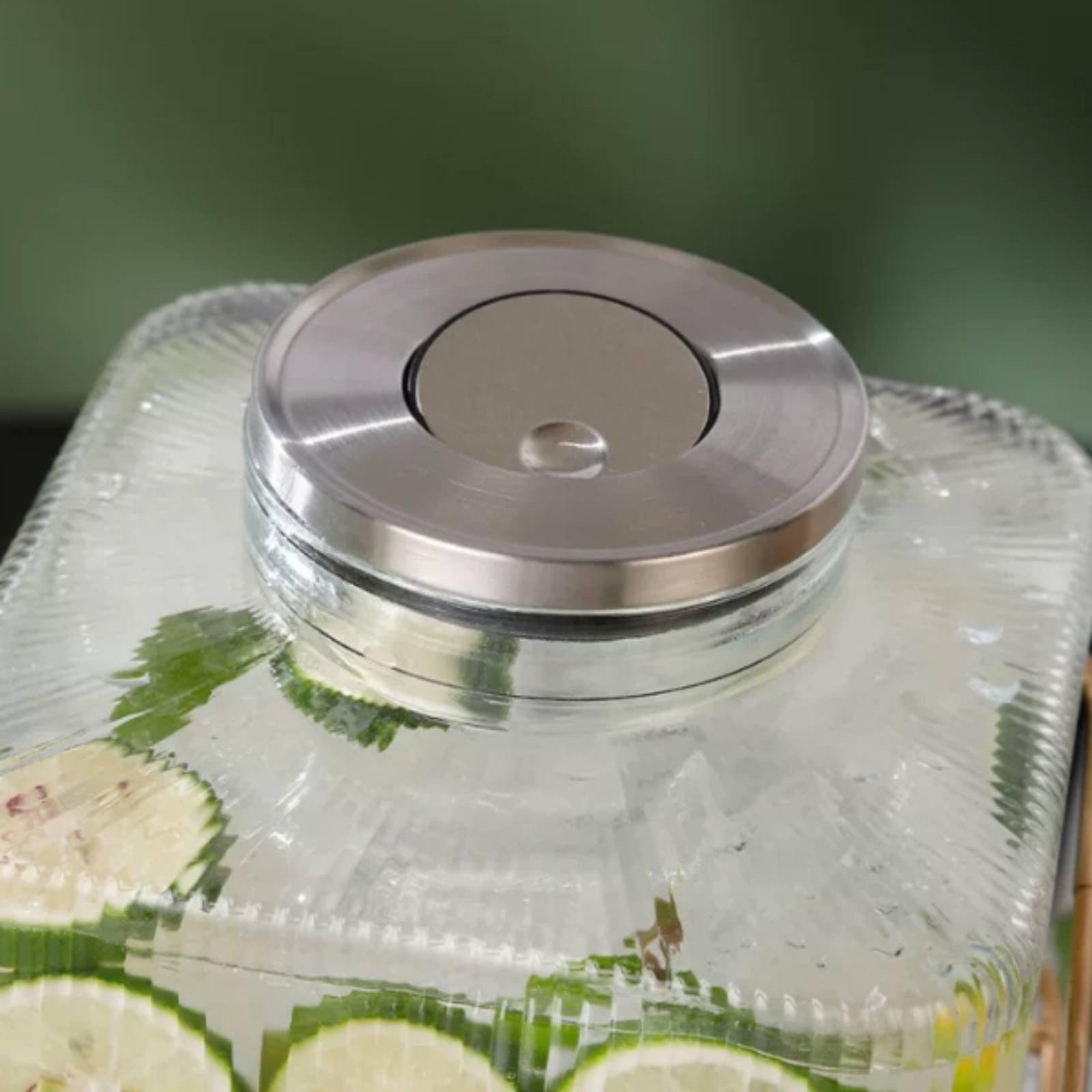 Glass Juice Dispenser with Lea - Cold Drink Dispenser recension och pris