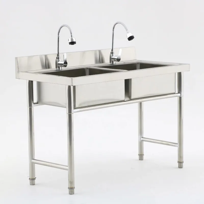 Commercial Kitchen Equipment R - Commercial Kitchen Double Sink recension och pris