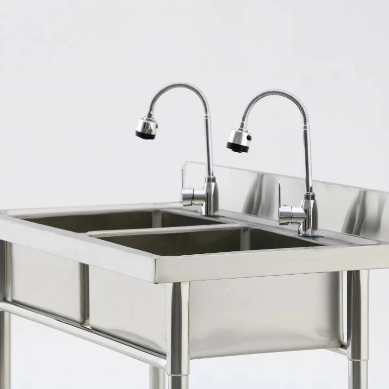 Commercial Kitchen Equipment R - Commercial Kitchen Double Sink recension och pris