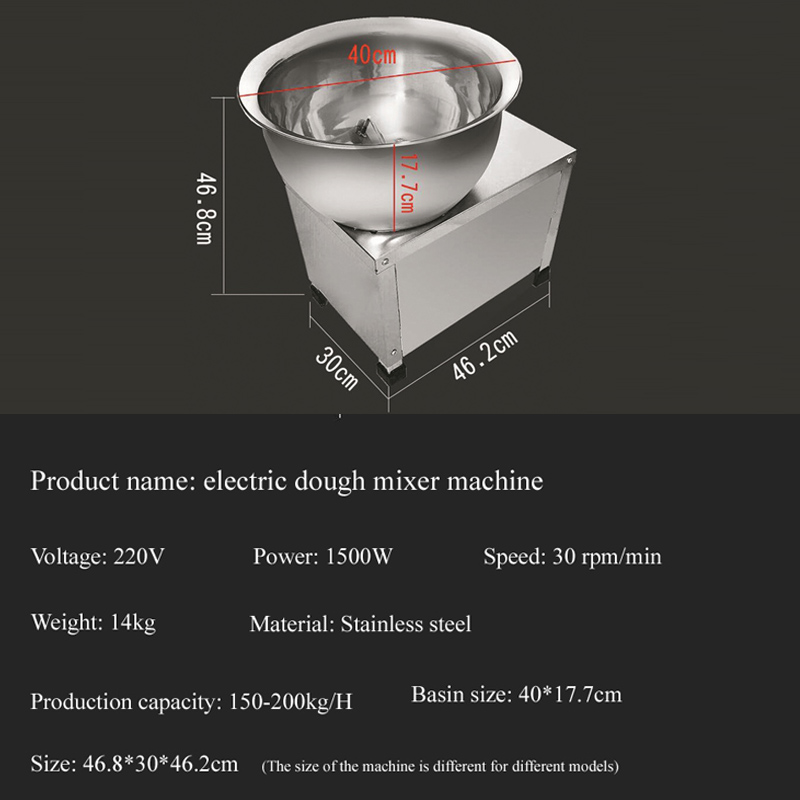 Flour Dough Mixer Machine Knea - Dough Mixer Machine recension och pris