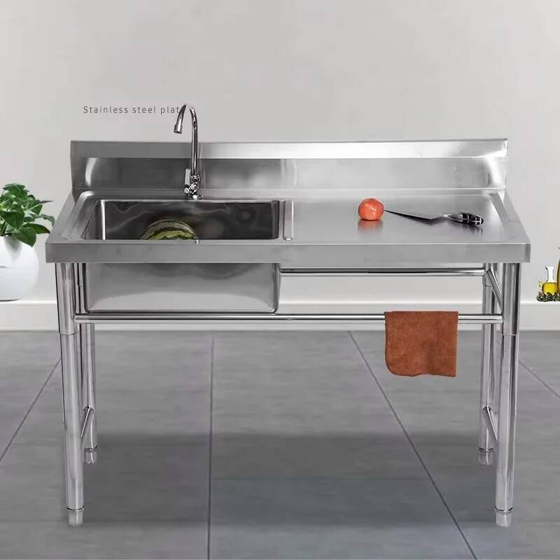 Sink Commercial Stainless Stee - Commercial Kitchen Double Sink recension och pris