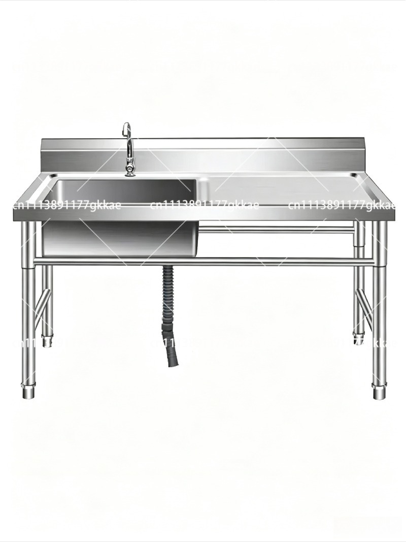 Thickened 304 Stainless Steel  - Commercial Kitchen Double Sink recension och pris