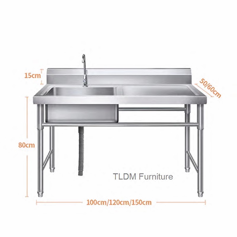 Outdoor Kitchen Sinks Commerci - Commercial Kitchen Double Sink recension och pris