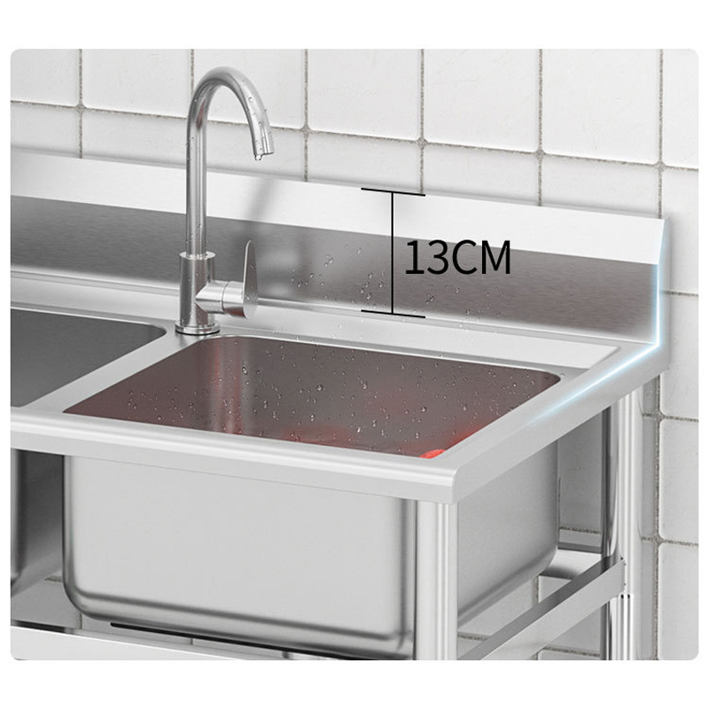 2026-stainless steel pool kitc - Commercial Kitchen Double Sink recension och pris