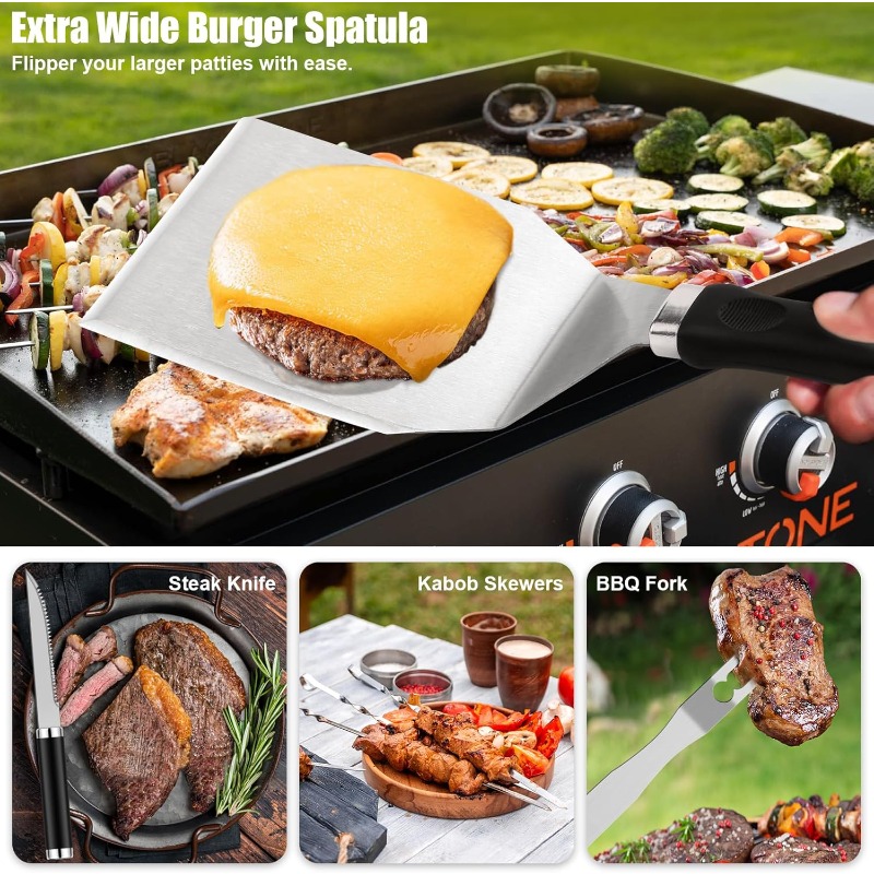 Griddle Accessories Kit,Profes - Teppanyaki Grill Table recension och pris
