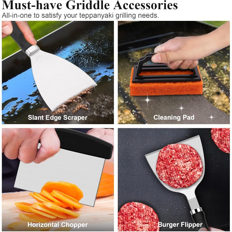 Griddle Accessories Kit,Profes - Teppanyaki Grill Table recension och pris