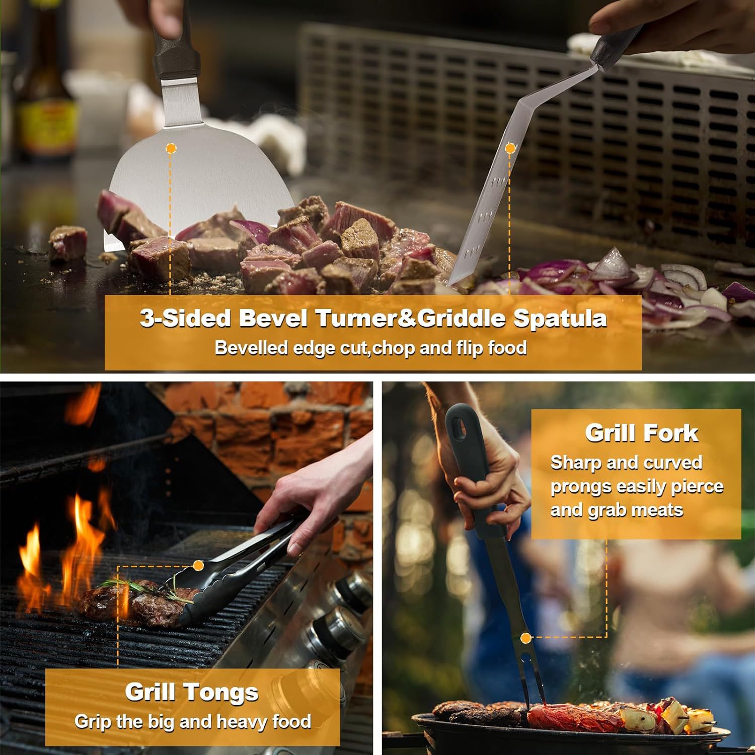 Griddle Accessories Kit,Profes - Teppanyaki Grill Table recension och pris
