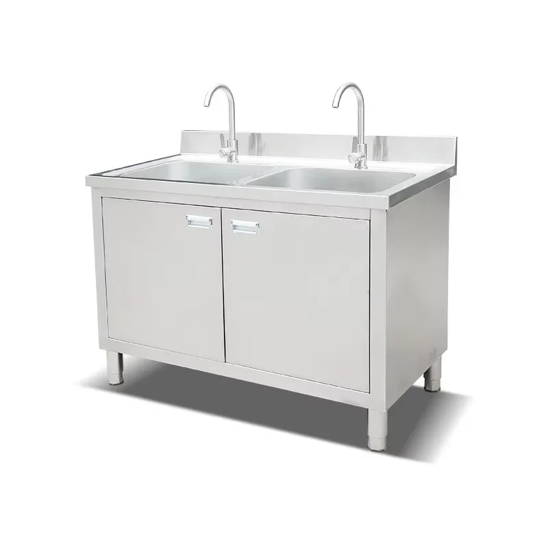 Commercial Stainless Steel Sin - Commercial Kitchen Double Sink recension och pris