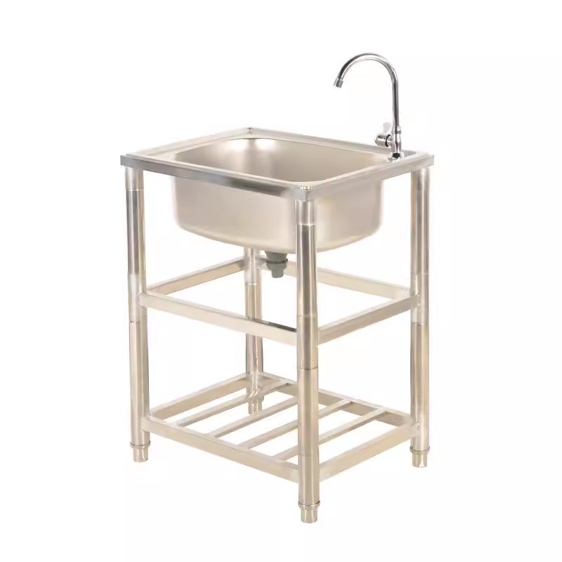82*48*80cm double Stainless st - Commercial Kitchen Double Sink recension och pris