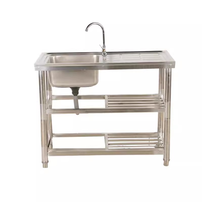 82*48*80cm double Stainless st - Commercial Kitchen Double Sink recension och pris