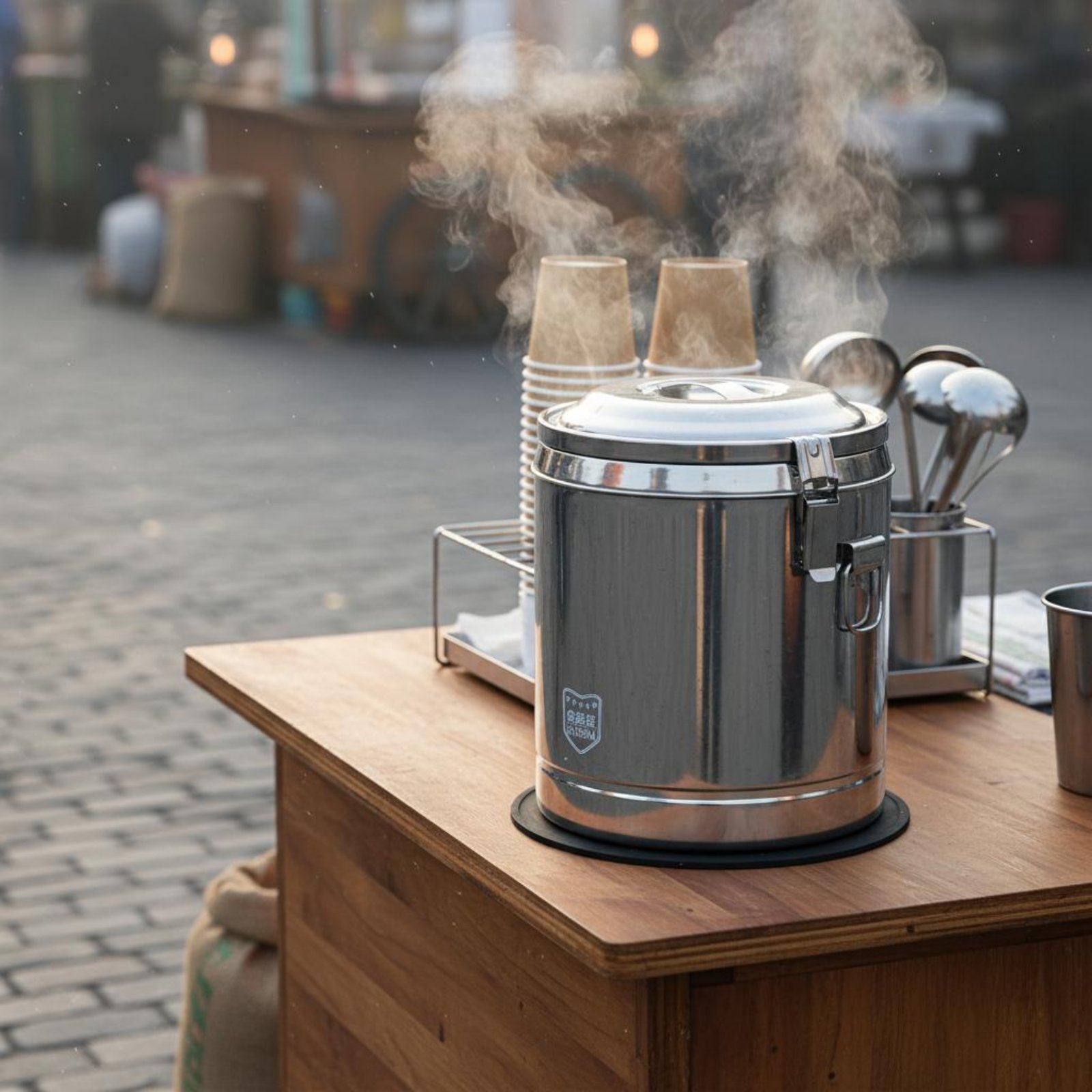 Stainless Steel Insulated Barr - Cold Drink Dispenser recension och pris