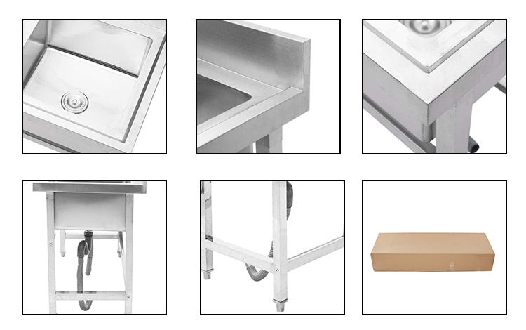 Commercial Stainless Steel Kit - Commercial Kitchen Double Sink recension och pris