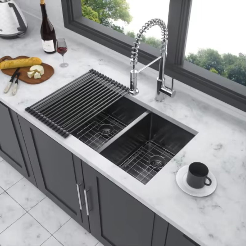 ATV Modern Large Double Bowl K - Commercial Kitchen Double Sink recension och pris
